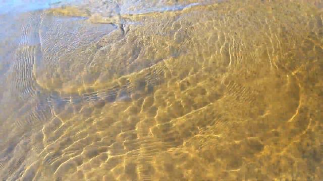 Ветер, волны и солнце. Тени от волн. Плеск воды. Река Унжа. Релакс. смотреть онлайн