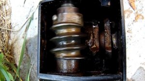 Механизм подъема запасного колеса Мицубиси Паджеро Спорт ч. 1