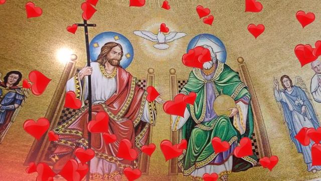 Трисвятое на греческом - византийский распев