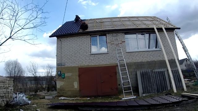 Монтаж металлочерепицы смотреть онлайн