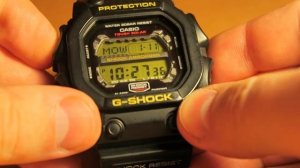 Настройка часов Casio G-shock GX-56-1B [3221]