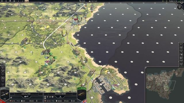 Kesselring's War - Sicily - Panzer Corps 2 #01 смотреть онлайн
