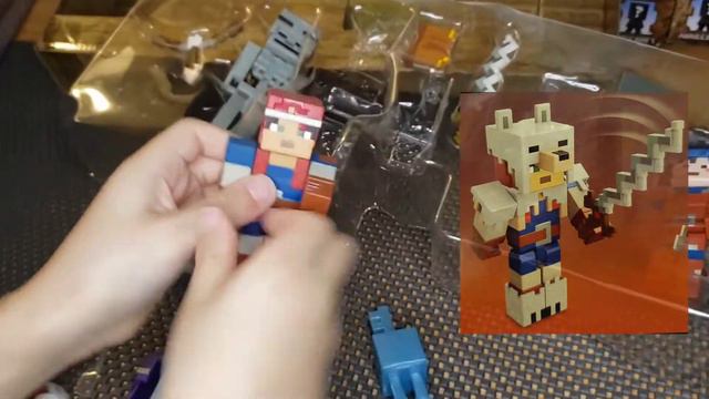 Minecraft Dungeons Desert Temple Battle Action Mini Figures/Nameless One & Hal/마인크래프트 던전스 피규어 장난감 смотреть онлайн