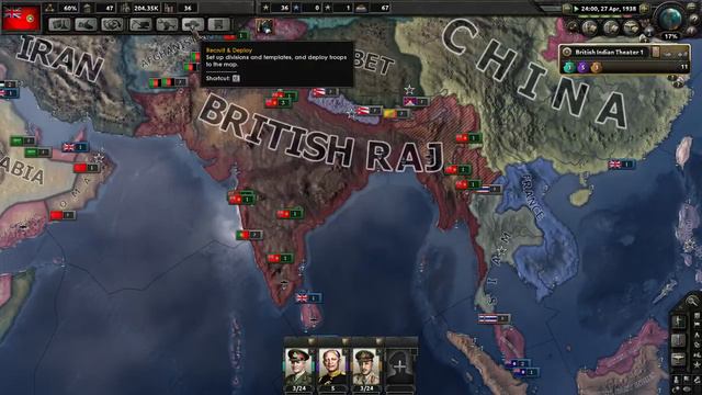 Hearts of Iron 4 - Fascist India 1 Redux смотреть онлайн