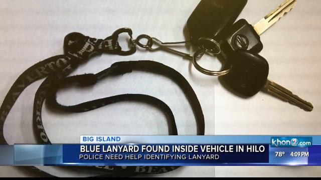 Police: Can you identify this lanyard? смотреть онлайн