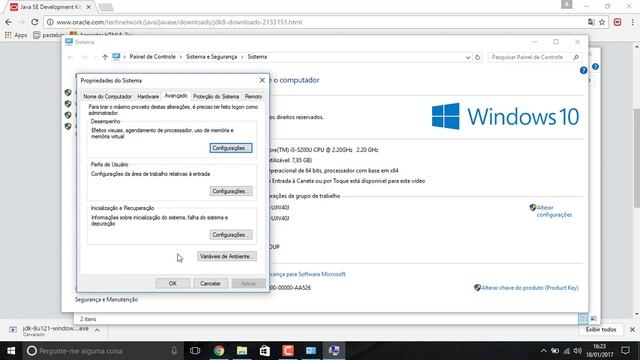 Como instalar Java JDK e JRE no Windows 10 смотреть онлайн