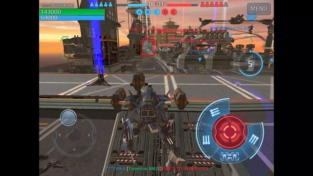 War Robots - Metal Maniacs versus Band of Brothers Game 1 смотреть онлайн