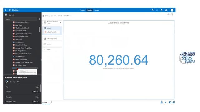 Oracle Data Visualization for Logistics Cloud смотреть онлайн