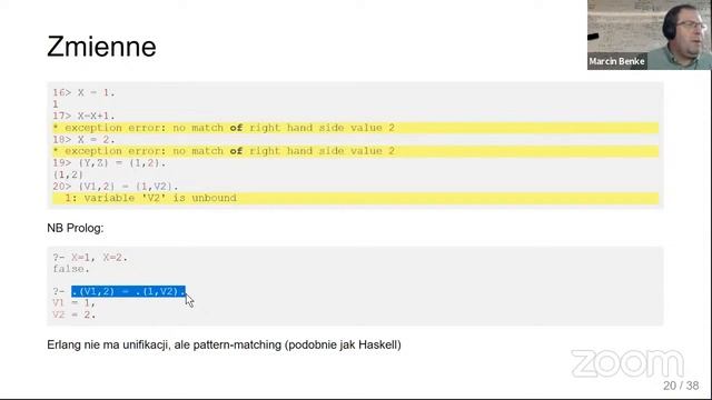 JPP wykład 2021-05-31 Erlang смотреть онлайн