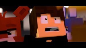 "Afton Family" | FNAF Minecraft Animated Music Video (Song by KryFuZe & Russell Sapphire)