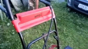 Мини думпер или мото тачка из снегоуборщика Wheelbarrow snow blower