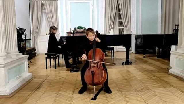 Гриша Афанасьев, 8 лет. Г. Шлемюллер, "Серенада". смотреть онлайн