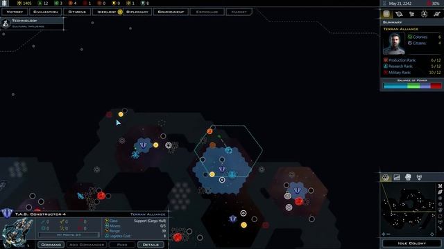 Galactic Civilizations III: Intrigue - Let's Play // Terran Alliance - Episode #2 [Forward Settle] смотреть онлайн