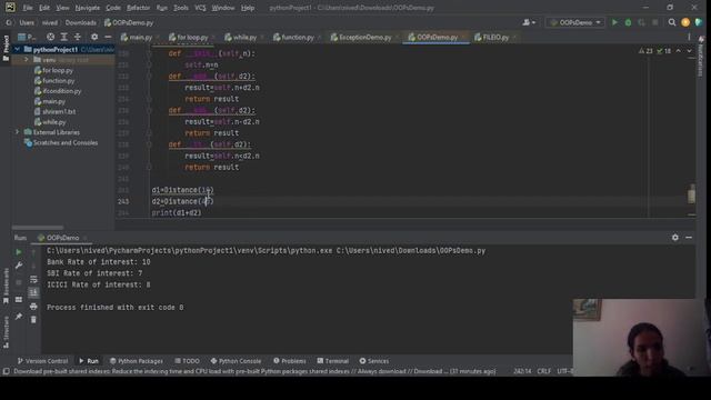 p_22 Operator overloading in python. смотреть онлайн