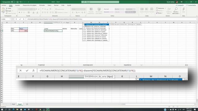 Cómo Hacer un Calendario con Excel смотреть онлайн
