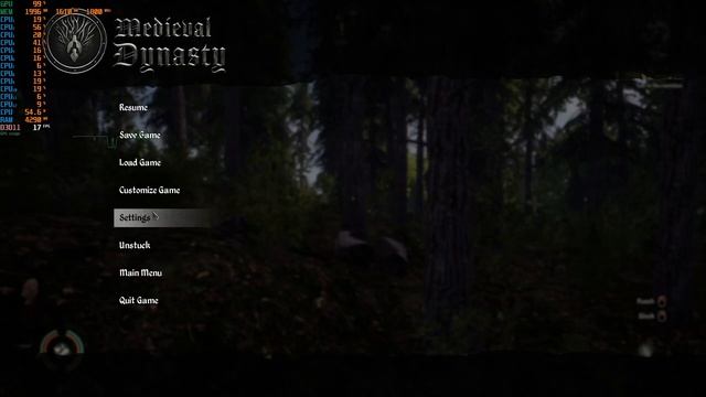 Medieval Dynasty AMD Ryzen 5 5600G + VEGA 7, RAM 16GB смотреть онлайн