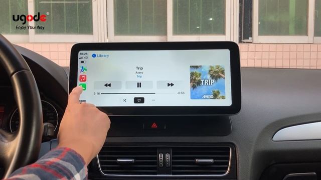 How to 12.3inch Android display work on Audi Q5 with Apple Carplay & Android auto смотреть онлайн