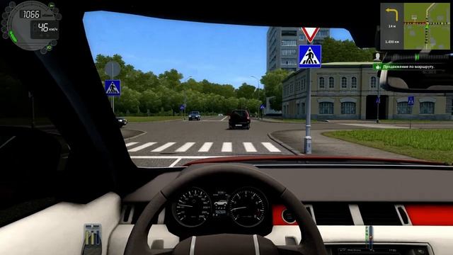 City Car Driving 1.5.7 МОД Range Rover Evoque 2014 смотреть онлайн