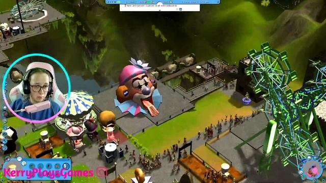 Rollercoaster Tycoon 3| Complete HD version| Career Mode| DLC soaked| monster Lake смотреть онлайн