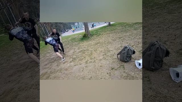 Тренировка по ножевому боя от русской общины смотреть онлайн