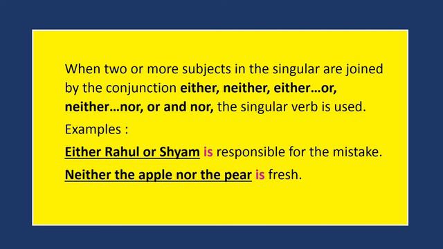 Subject Verb Agreement Rules, English Lesson, ICSE, CBSE, Competitive Exams смотреть онлайн