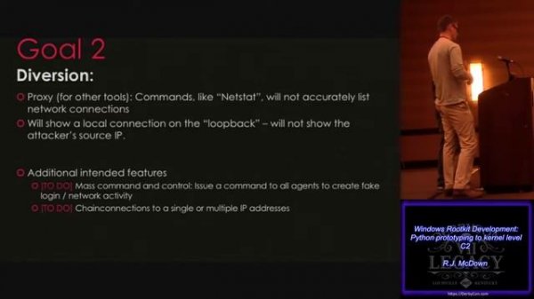 T310 Windows Rootkit Development Python prototyping to kernel level C2 RJ McDown