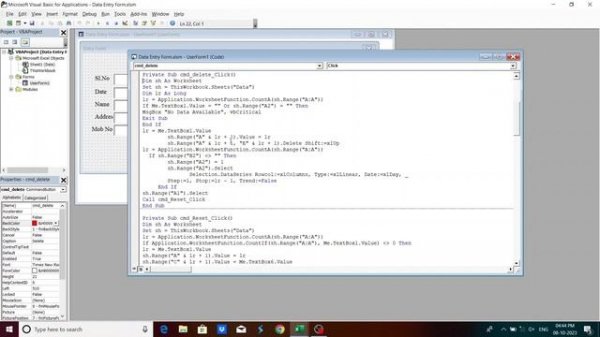 Master Data Entry In Excel | Excel Data Entry