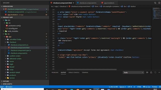 Day-5 Angular8(Reactive Form,Validation,Angular Material Dialog and SnackBar) смотреть онлайн