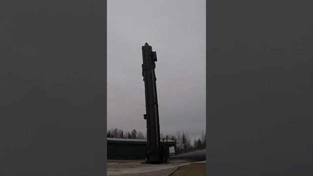 старт ядерной ЯРС МБР.