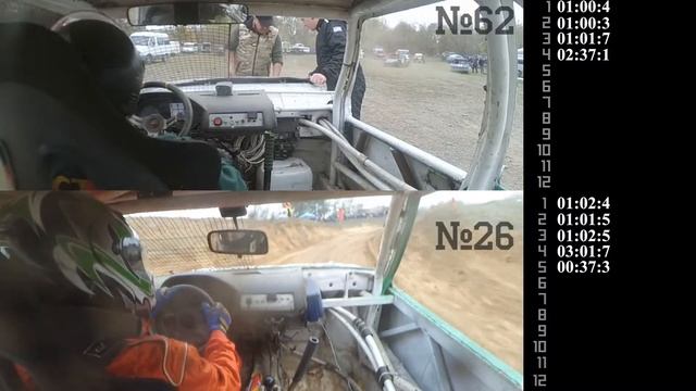 Гонки на выживание 26 октября 2019. Onboard #3 M7 team №62 и № 26. смотреть онлайн