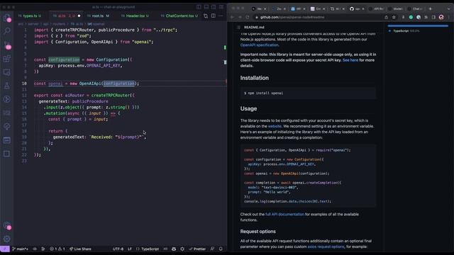 Build step-by-step a ChatGPT Clone with Next.js, tRPC, Zod, and OpenAI API смотреть онлайн
