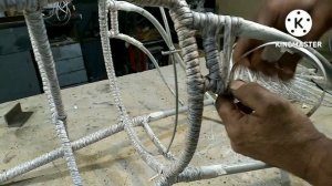 Ремонт кресла из искусственного ротанга