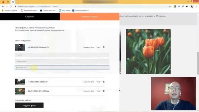 Как добавить альтернативный текст для изображений (тег alt)? | Тильда Конструктор Создания Сайтов смотреть онлайн