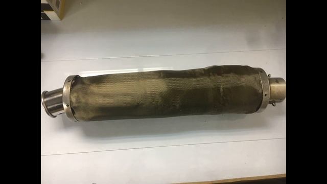 repair of carbon fiber muffler HONDA CB 1000 SF Карбоновый глушитель Разбит в Хлам !!! смотреть онлайн