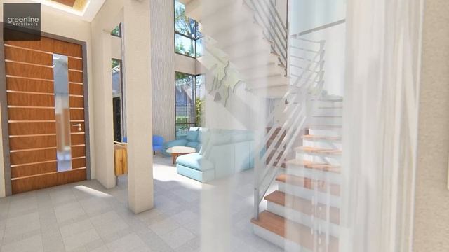 35X50 Feet, 1750 Sqft Contemporary Modern House with Swimming Pool, Barbeque & Party Area | ID-069 смотреть онлайн