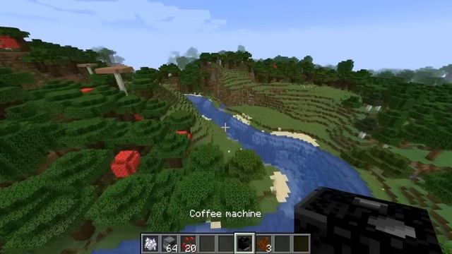 SUPER CAFETERA! Minecraft 1.16.2 MOD COFFE! смотреть онлайн