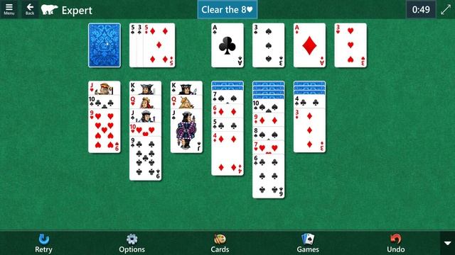Microsoft Solitaire Collection: Klondike - Expert - August 22, 2023 смотреть онлайн