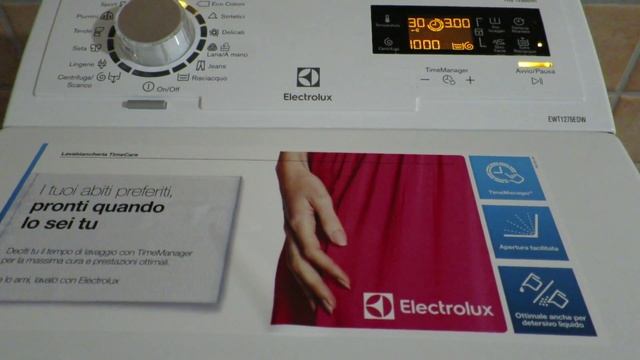Electrolux EWT1276EDW - parte 1 смотреть онлайн