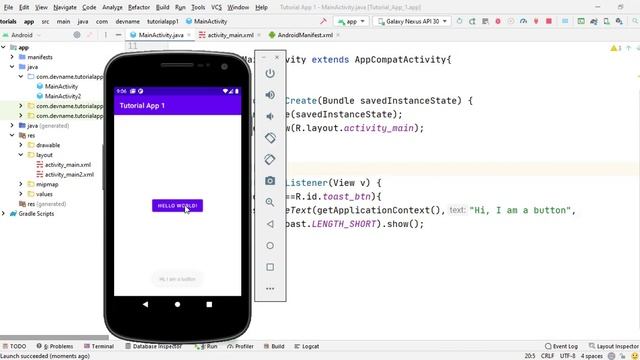 Setting Click Listener on Views in Android | Android Development Urdu/Hindi смотреть онлайн