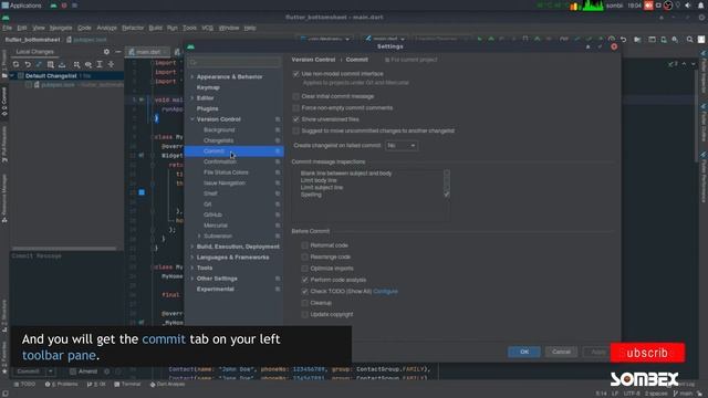 Enable Commit Toolbar On Android studio смотреть онлайн