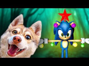 СОНИКА НАРЯДИЛИ ВМЕСТО ЕЛКИ! (Хаски Бублик) Говорящая собака Mister Booble