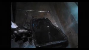 Снятие поддона