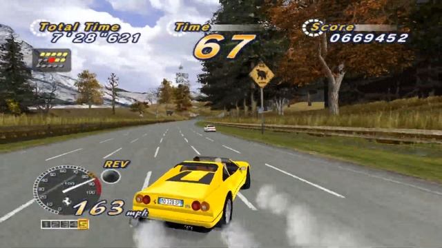Outrun 2 FXT - Custom Course and Music (Sprinter - Super Hang-On) смотреть онлайн