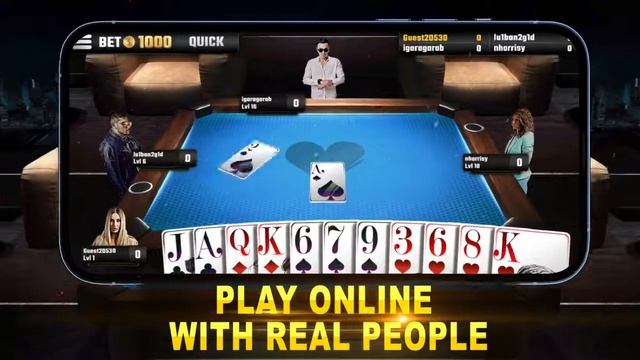 Hearts Online: Multiplayer Solitaire смотреть онлайн