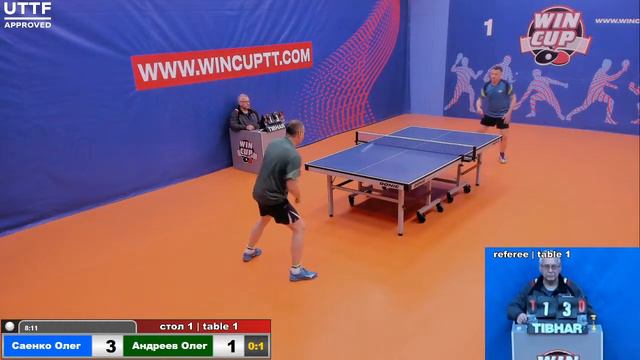 Саенко Олег 0-3 Андреев Олег Турнир Восток 4 WINCUP 06.05.21 Прямая трансляция Зал1 смотреть онлайн