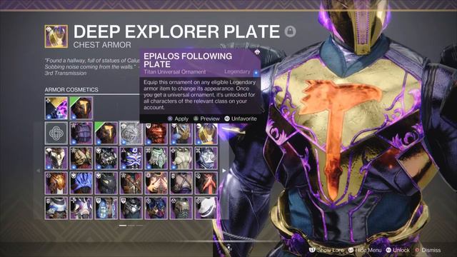 Luminous Void shader on all of my Titan armor смотреть онлайн