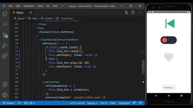 How to Make Awesome Buttons Using Lottie Animations in React Native смотреть онлайн