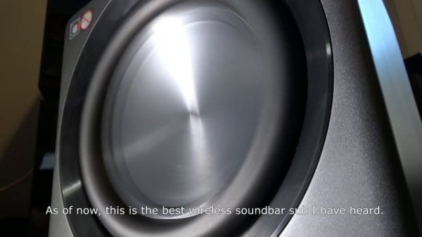 Samsung Sound+ SWA-W700 Wireless Subwoofer and HW-MS750 Soundbar - Bass Test