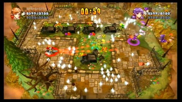 Vampire Crystals (WiiWare) - 2-Player Co-op Part 1 (Online via Parsec and Titan One) смотреть онлайн