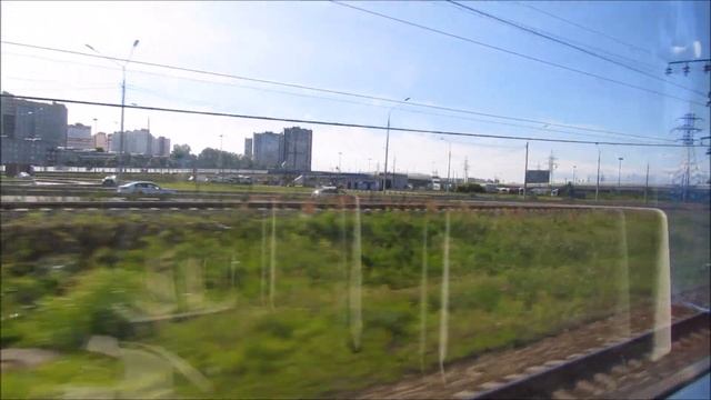 Электропоезд "Павловск - Санкт-Петербург-Витебский" смотреть онлайн